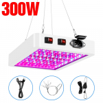 500W 300W LED kasvuvalgus t&auml;isspektriga taimed lambid kasvuhoonetelk kasvukast siseruumides lilleseemned juurvilja h&uuml;dropoonika kasvatamine US plug
