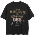 T&auml;nava stiilis kirjadega must T-s&auml;rk puuvillast unisex topid tees suvine l&uuml;hikeste varrukatega T-s&auml;rk M must