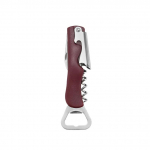 Roostevabast terasest &otilde;lleavaja, 4-&uuml;hes, avatud mitme veinit&ouml;&ouml;riistaga kaasaskantavad k&ouml;&ouml;gividinad v&auml;ikese kokkupandava noaga must