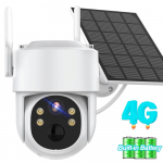 V&auml;listingimustes traadita p&auml;ikeseenergia kaamera koos 4G SIM-kaardi aku turvalisusega WiFi IP-kaamera PIR Human Detect 4MP HD videovalve iCsee Only WIFI Camera