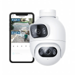 Globaalne Xiaomi IMILABI EC6 Dual 2K WiFi kohtvalgusti v&auml;likaamera Kahe objektiiviga &Ouml;&ouml;n&auml;gemine 360&deg; kahe nurga j&auml;lgimine Mi Home APP jaoks Global EC6 EU