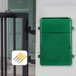 Seinale riputatav postkast, 13,5 x 10 x 2,7 tolline kiri kodukontori jaoks