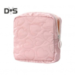 Minikosmeetikakott S&uuml;damemustriga T&otilde;mblukk Kaasaskantav h&uuml;gieeniside S&auml;ilituskott Kunstnahast Telefon Ehted Huulepulk V&otilde;tmed Organiseerija meigikott lilla