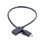 C-t&uuml;&uuml;pi USB emas- ja mikro-USB-t&uuml;&uuml;pi Otg-pistiku kaabli adapter 27cm
