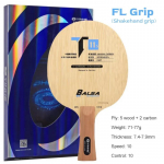 YINHE T11S lauatennise tera &uuml;likerge lauatennise tera 5 puidust 2 s&uuml;sinikuga r&uuml;ndav 72 g FL Grip