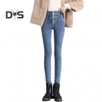 Naiste talveteksad K&otilde;rge v&ouml;&ouml;kohaga kunstkarusnahast vooder Slim Fit n&ouml;&ouml;psulgur Pehme soe paks &uuml;hev&auml;rviline taskud pliiats p&uuml;ksid naiste s&uuml;gisp&uuml;ksid 2XL must