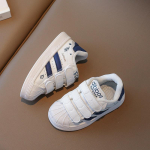 Lastejalatsid Kevad ja S&uuml;gis V&auml;ikesed Valged Kingad T&uuml;drukutele Libisemiskindlad Keskmine Lastejalatsid Shell Head Sport Poiste uisud 22