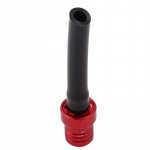 Mootorratta gaasi k&uuml;tusepaagi kork Bensiinipaagi ventiil &otilde;hutusvooliku toru mootorratta tarvikud One Size kuld