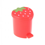 Kaanega minipr&uuml;gikast Plastikust pr&uuml;gikorv kodu-magamistoa kontori lauaarvuti jaoks, maasikakonteiner S punane