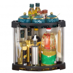 1 komplekt k&ouml;&ouml;gi hoiuriiul roostevabast terasest k&ouml;&ouml;ginurga panipaiga organiseerija Eemaldatav riiul Koduvarustus Dual Layer