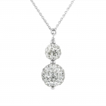 LOVA LOLA VAN DER KEEN - Collier - Joaillerie Prestige - Diamant de Synth&egrave;se - Argent Massif 925 Milli&egrave;mes - Bijou Femme