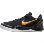 Nike Kobe 8 GS Lakersi v&otilde;&otilde;rsillevestlus laste tossud Must University-Kuldne Valge FN0266-002 38