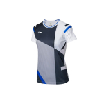 Li Ning Sulgpalli Seeria Kiiresti Kuivav L&uuml;hikeste Varrukatega T-s&auml;rk Naiste Topid Valge AAYR012-1 L