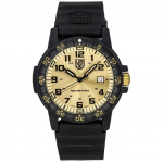 Luminox Sea Turtle Giant Plastikust Rihm Kuldse Numbrilauaga &Scaron;veitsi Kvarts XS.0325.GP 100M Meeste K&auml;ekell kuld