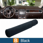 Volkswagen VW Touareg 7P jaoks 2011 2012 2013 2014 2015 2016 2017 2018 auto armatuurlaua kate V&auml;ltige valguspadja UV-vastaseid vaibamatte must