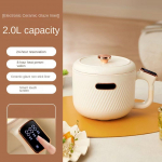 &Uuml;hepoti Multifunktsionaalne Elektripliit, Ideaalne &Uuml;hiselamu ja Kodukokkamiseks, Sobib Nuudlitele, Aurutamiseks ja Hot Pot'ile