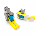 1 tk kitsa rulliga survejalg t&ouml;&ouml;stuslike &uuml;hen&otilde;ela lukupistega &otilde;mblusmasina tarvikute jaoks 1PCS