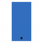 Mikrokiust lemmikloomade vannir&auml;tik tikitud &uuml;lipehme imav kiiresti kuivav paks koerakasside tekk koertele hommikumantli hooldustarbed 35x75cm sinine