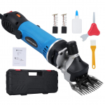 1450W Elektrilised Lambak&auml;&auml;rid Raskeveokite Lambamasinad 6 Kiirust 2800 p/min 13 Hambaga Teraga Sobivad blue-US plug