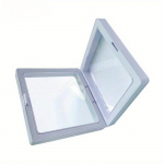 3D ujuv pildiraam vari ehtekarbi vitriin s&otilde;rmuse ripatsihoidja kaitse ehete kivist esitlus&uuml;mbris must