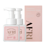 Apry Bubble Feminine Cleanser, 2 bundles, contains mildly acidic, hypoallergenic propolis, 220ml, 2 pieces beige