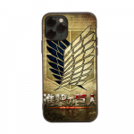 &Uuml;mbris Xiaomi Poco X6 X4 M5 M6 F5 F6 C65 C55 C50 C51 C40 Redmi Note 7 8 14C A3X 13C 12C 11 10A 9C Pro Black Sofe Cover WI54 Anime Attack on Titan jaoks Xiaomi Mi 11 Pro kuristik