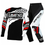 motokrossi k&auml;igukomplekt lastele 4 5 6 7 8 9 10 11 12 13 aastat Noor laps Mootorrattapoiss t&uuml;druk Jersey Pant Kits v&otilde;istluskost&uuml;&uuml;m Off-road Enduro MX MTB L-24