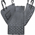 Koera autos&otilde;idukate Universaalne Veekindel Reisikandekott V&otilde;rkkiik Suurtele Koertele Auto Koera Transporter Matt Padi Auto Pagasiruumi Kaitse must