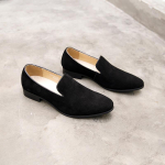 Uued Loafers Meeste kingad Faux seemisnahast &uuml;hev&auml;rvilised moed &Auml;ri vabaaja pidu Igap&auml;evane klassikaline lihtne libistatav retro kleit Kingad CP152 38 must