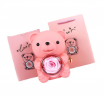 Romance Bear kinkekarp konserveeritud roosiga elegantne s&otilde;brap&auml;evaks emadep&auml;evaks pulma-aastap&auml;evadeks erinevat v&auml;rvi punane