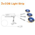 RGB LED ribavalgustid eraldi adresseeritavad Smart WS2812B SMD USB painduv lint RGB LED valguslindi diood DC 5V kodu j&otilde;ulukaunistuseks 3PCS-3M soe valge v&auml;rv