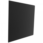 Terasest alus eraldiseisvale pliidile MUDEL 9 80x80 cm must must