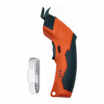 Juhtmeta elektrik&auml;&auml;rid p&ouml;&ouml;rleva teraga ergonoomilise k&auml;epidemega akutoitel laetav elektriline oranž