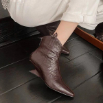 Naiste Pahkluuni Terava Ninaga Chelsea Saapad Talv Disainer Mood Keskmise Kontsaga Kingad Uus Trend Kleidi Pumbad Femme K&otilde;ndimise Zapatos 35