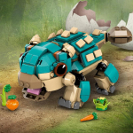 &Uuml;hilduvad kaubam&auml;rgid Telliskomplektid Seeria Jurassic Ehitusplokid Beebi konarlik: Ankylosaurus Dinosaurus Maailma Pargi M&auml;nguasjad Lastele Kingitus No Box