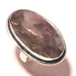 Peanut Wood Jasper Gemstone Handmade Anniversary Gift Jewelry Ring 6.75 u3m96