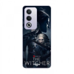 Coque de t&eacute;l&eacute;phone - Maniacase - Oppo A80 - The Witcher - Geralt, Yennefer, Ciri - Souple, Bleu