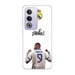 Coque - Maniacase - Oppo A80 - Kylian Mbappe - Real Madrid - Souple - Blanc