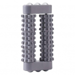 K&auml;eshoitav rullmasseerija, kaasaskantav reisimine lihasv&auml;simuse valu leevendamiseks peopesa akupunkt s&uuml;gav roheline