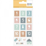 Stickers - Artemio - Jolies Comptines - 17 stickers puffies - Scrapbooking - Activit&eacute;s cr&eacute;atives mitmev&auml;rviline