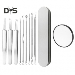 Mustpeade eemaldamise t&ouml;&ouml;riistakomplekt Professionaalne tedret&auml;he eemaldaja &uuml;mbrisega ja 5-kordne luup vistrike jaoks. 4pcs