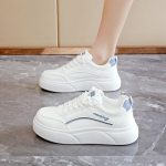 2025. aasta naiste valged tossud - universaalsed pehme tallaga spordijalatsid kevadeks ja s&uuml;giseks (Mudel SH506) 35 valge