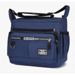 Meeste &otilde;lakott Oxfordi riidest vabaaja reisikott, suure mahutavusega keskealine v&auml;ike kandiline kott t&ouml;&ouml;riistakott