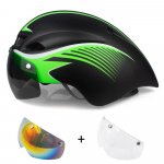 Wildside Triatloni TT Kiiver magnetprillidega - Uus v&otilde;istlusvalmis jalgrattakiiver One Size