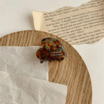 Prantsuse v&auml;ike juuksek&uuml;&uuml;s atsetaadist juuksekrabid T&uuml;drukutele Armsad s&uuml;damekujulised juukseklambrid Lastele Naiste Juukseaksessuaarid