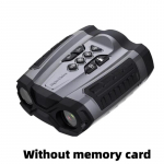 V&auml;liteleskoop &Ouml;&ouml;n&auml;gemisprillid 5K binokkel, 10x digitaalne suum, laetav infrapuna, 3-tolline None Card must