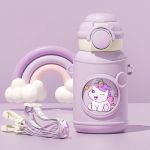 500 ml laste v&auml;lireisi vaakumkolvid koos termomeetriga, k&uuml;lmaisolatsiooniga termos, roostevabast terasest k&otilde;hutassiga veepudel 500ml