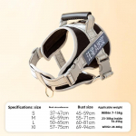 Lemmikloomad Keskmised ja suured koerad Plahvatuskindel takjakindel koerte rinnarihm Suur koer Kuldne retriiver jalutusrihm Mine v&auml;lja Jalutamine koera k&ouml;is S must