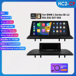 Ossuret 10.25 BMW 1. seeriale 06-12 E81 E82 E87 E88 CCC koos GPS-navigatsiooni, raadio, video, nutika autode s&uuml;steemidega, toetab juhtmevaba Intelligent Carplay Auto HC2 2G 32G
