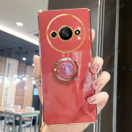 Redmia3 Luxury Plating Ring Holder Stand Case Xiaomi Redmi A3 A3x Poco C61 A1 A2 Plus pehme silikoonist tagakaas A 3 Redmi A3